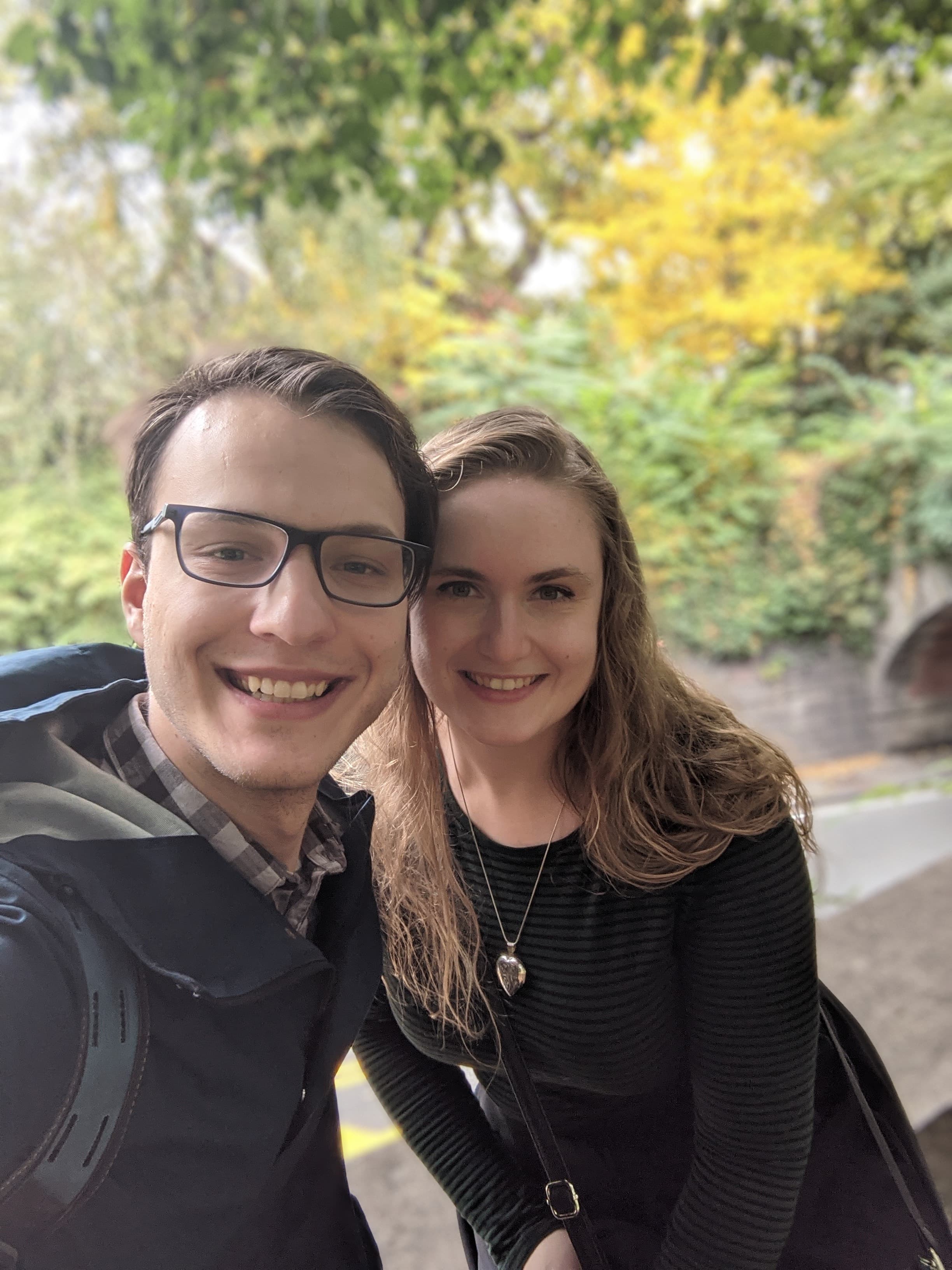 Christian and Sonya in Central Park